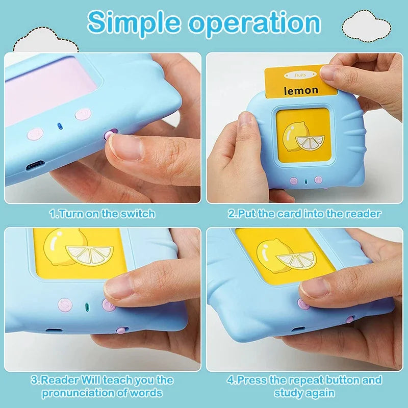 Talking Flash Cards Educational Toy